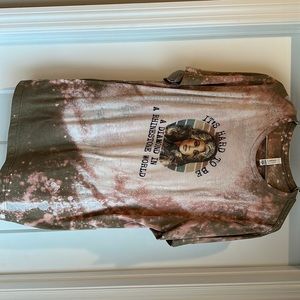 Dolly Parton - hard to be a diamond in a rhinestone world shirt